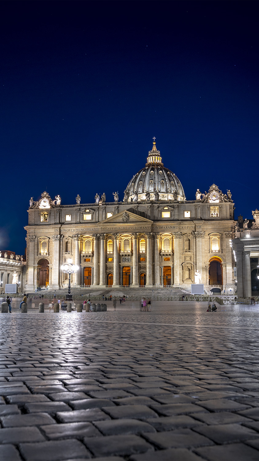 Prestation photographiques au Vatican